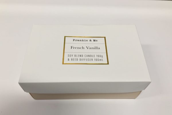 French Vanilla Boxed Candle